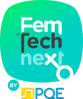 Logo FemTech Next+PQE Logo FemTech Next+PQE